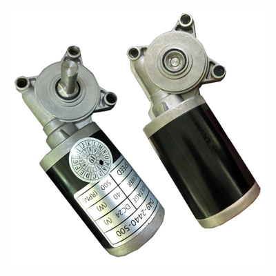 Hot Sale K Spline Shaft Totally Enclosed DC Gear Motor 12V 3nm Torque Electric DC Motor For Golf Cart