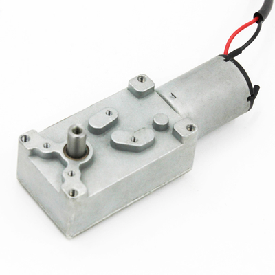 dc 12v 防滴電気マイクロウォームギアモーター低 rpm ブラシギアモーターギアボックス減速機
